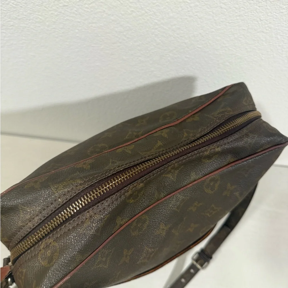 Vintage LOUIS VUITTON Marceau Large Monogram Messenger Shoulder Bag Auth V23865 - Picture 7 of 15